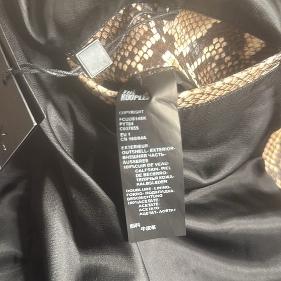 The Kooples Snake Print Blazer - Picture 8 of 17